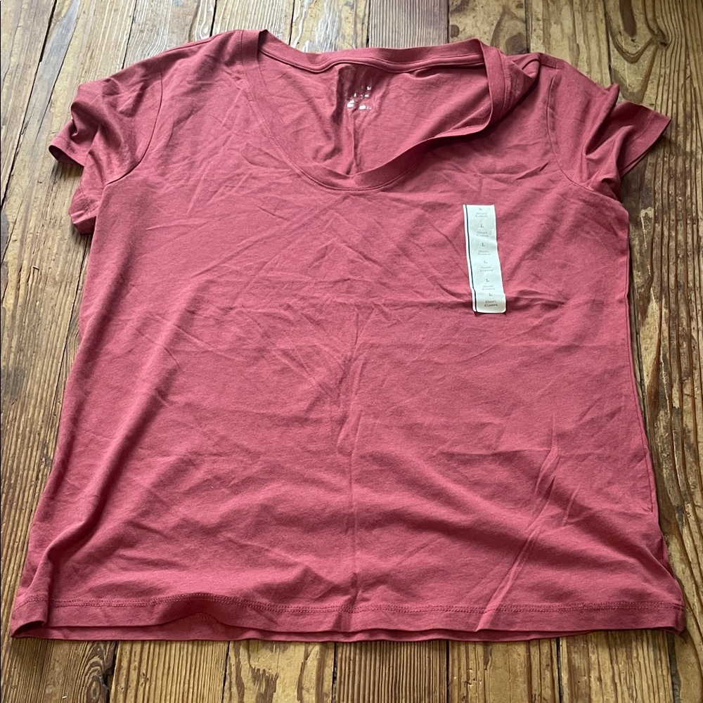 a new day Women's Short Sleeve Tee in Rust